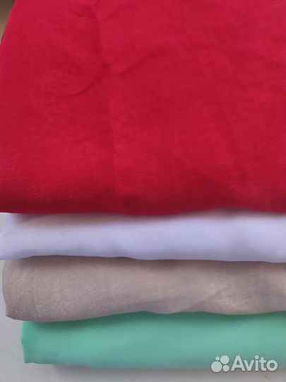 Ткани много