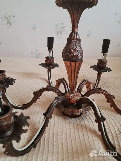 Подсвечник бронза СССР