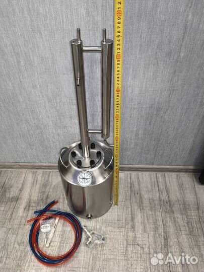 Кастрюля 15л нерж с головой Родник б/у