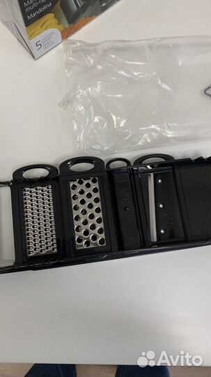 Терка для овощей и фруктов 5 насадок и держатель