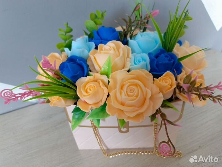 Мыло ручной работы букеты