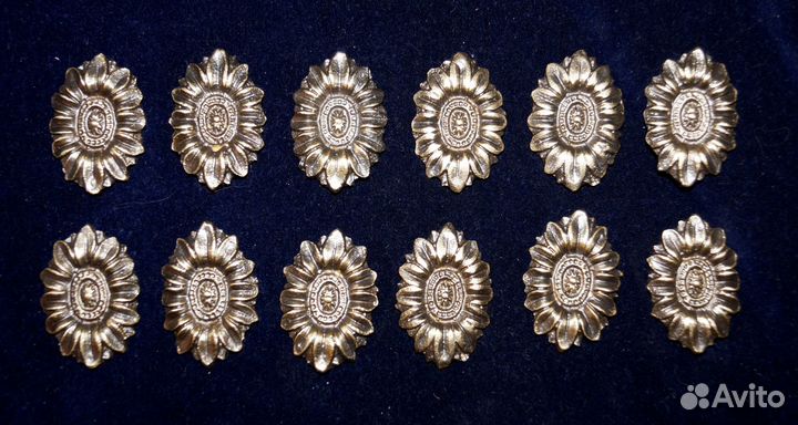 Бронзовые накладки для старинной мебели