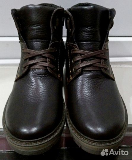 Ботинки кожа\мех муж. 