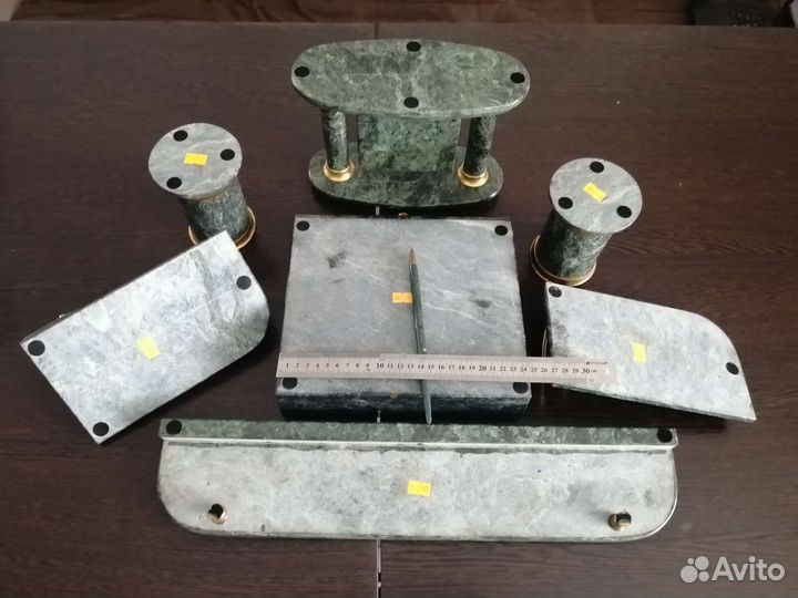 Письменный набор из мрамора Премьер 1