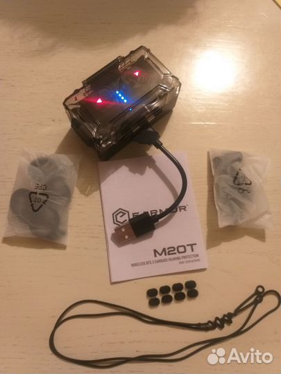 Активные наушники для стрельбы earmor M20T