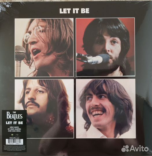 Виниловые пластинки The Beatles Let it Be