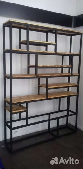 Стеллаж металлический лофт