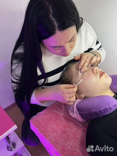 Обучение по ламинированию ресниц