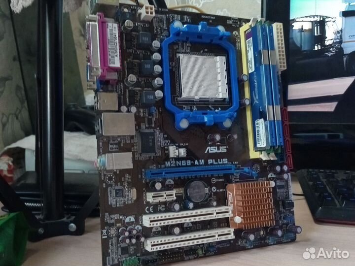 Материнская плата с процессором amd ддр2 с процом