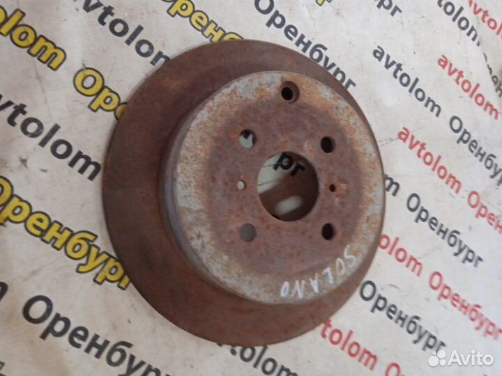 Диск тормозной задний Lifan Solano 620 LF481Q3