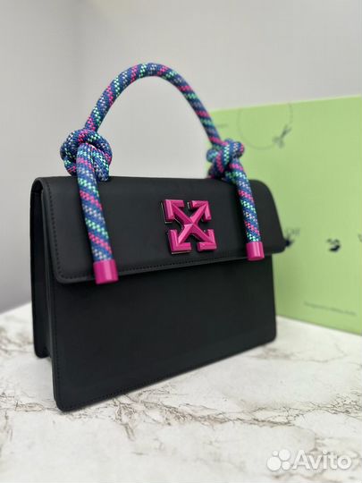 OFF white сумка 26 см кожа