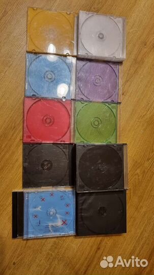 Коробки футляры для дисков CD DVD