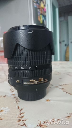 Объектив Nikon Nikkor 18-105mm f/3.5-5.6G ED VR