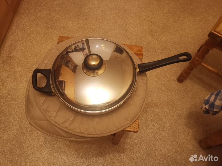 Сковорода нержавейка 24см