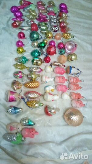 Елочные игрушки СССР