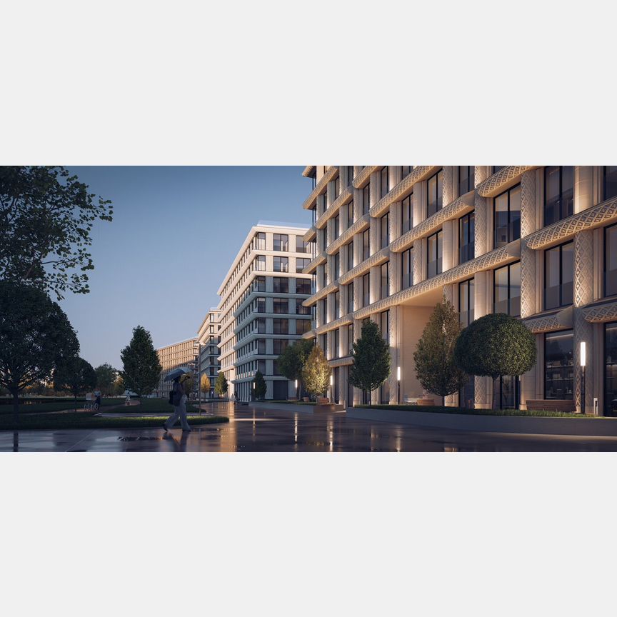 2-к. апартаменты, 67,9 м², 2/8 эт.
