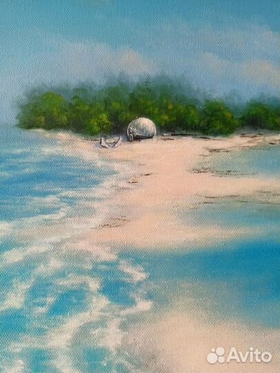 Картина маслом на холсте 