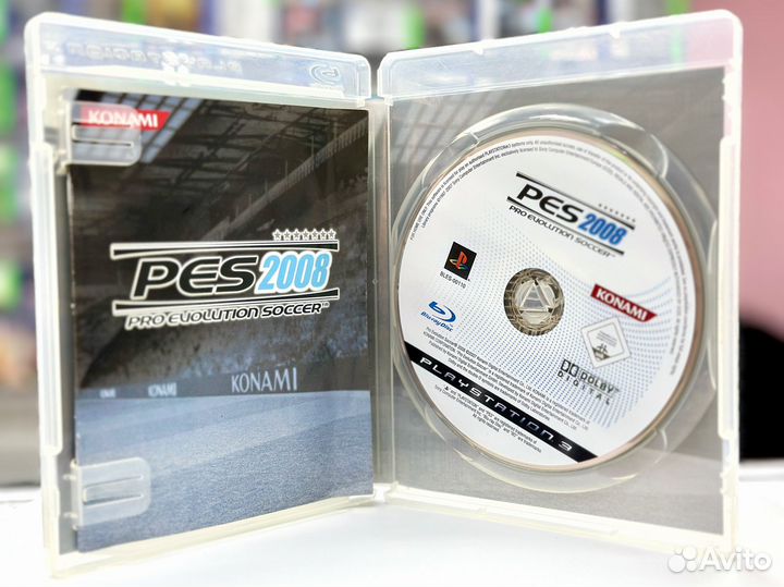 Pro Evolution Soccer 2008 (PES 8) (PS3) Б/У