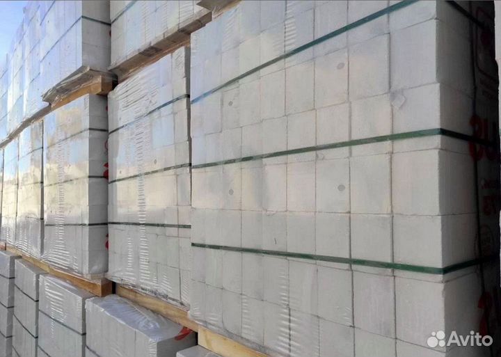 Пеноблок D400, D500, D600