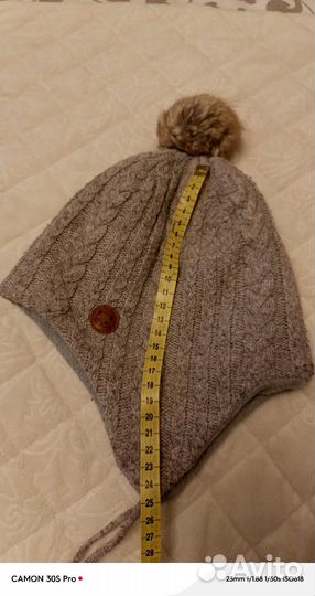 Шапка зимняя для девочки 50