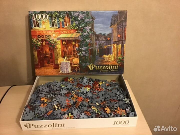 Пазл Кафе в цветах Puzzolini