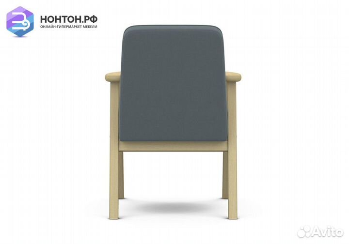 Кресло Ретро серое