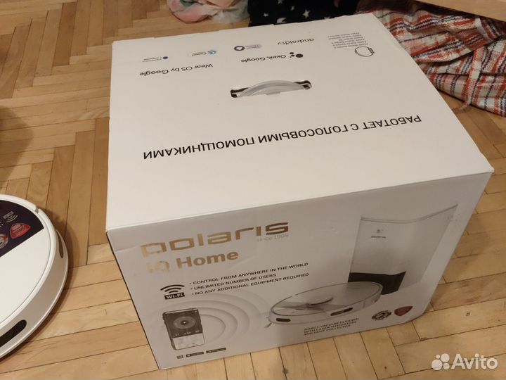 Робот-Пылесос Polaris pvcrdc 6002 wifi IQ Home