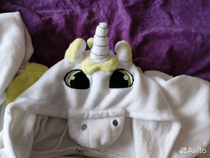 Пижама кигуруми единорог