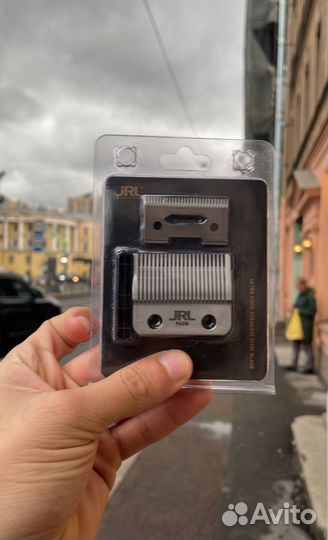 Серебряный Нож JRL Fade для машинки JRL 2020ff