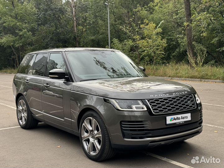 Land Rover Range Rover 3.0 AT, 2018, 105 000 км