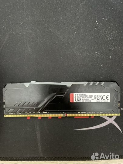 Оперативная память DDR4 HyperX fury 16gb 3200Mhz