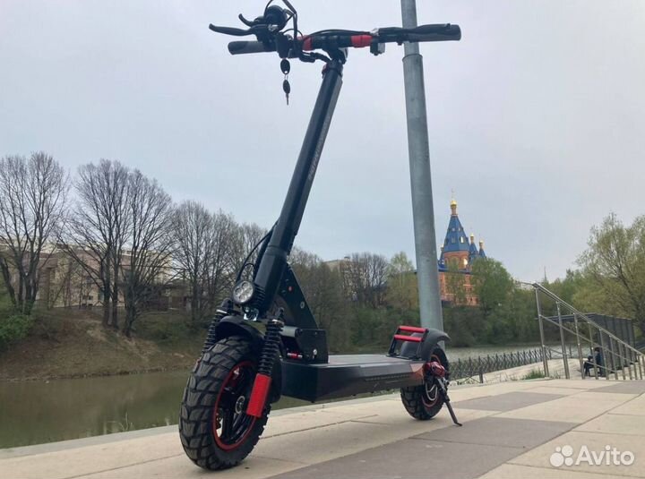 Самокат взрослый электро kugoo м4 про 18 ампер