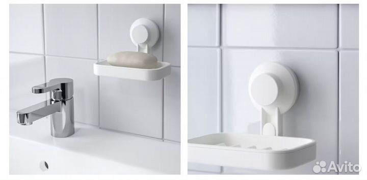 Tisken тискен Мыльница на присоске IKEA