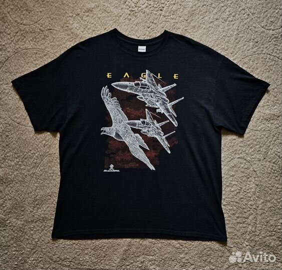 Футболка Blackbird Eagle F-15 винтаж-90х оригинал