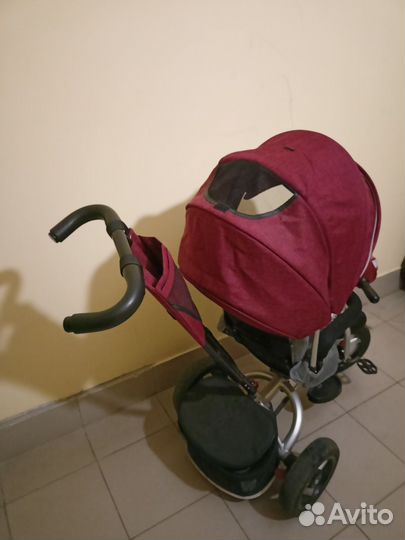 Детский велосипед с ручкой бу