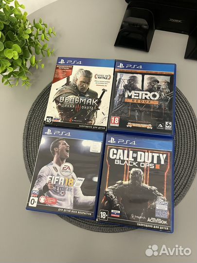 Диски на PS4