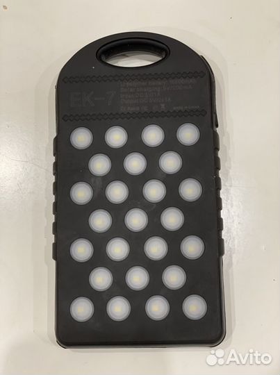 Power bank с солнечной батареей