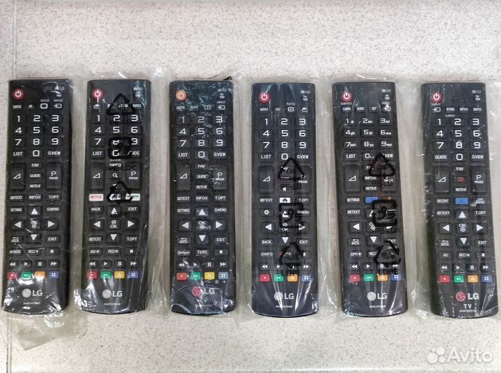 Пульты TV LG/Sony/Panasonic/Samsung/Thomson