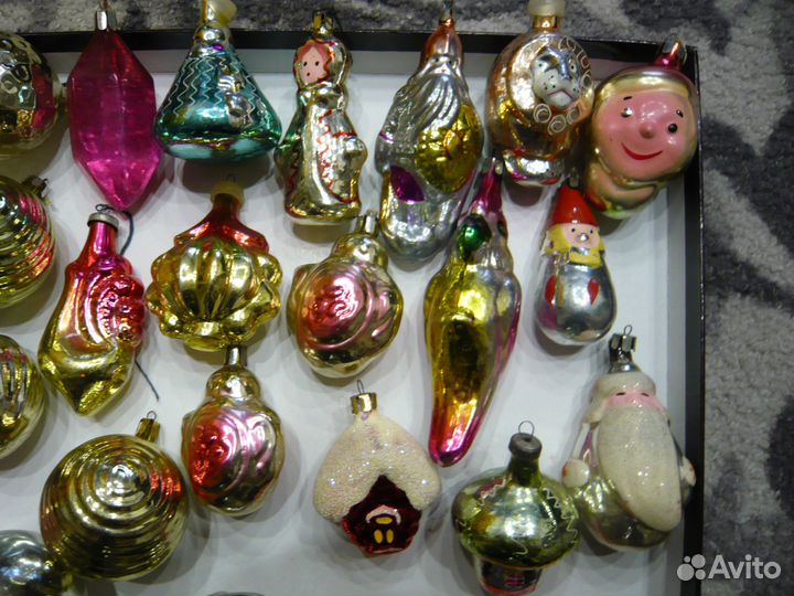 Елочные игрушки СССР