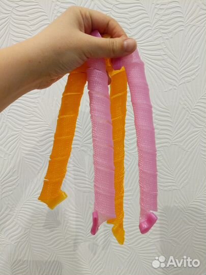 Бигуди спиральки 50 см 30 штук