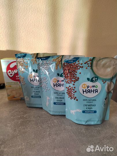 Детские каши молочные