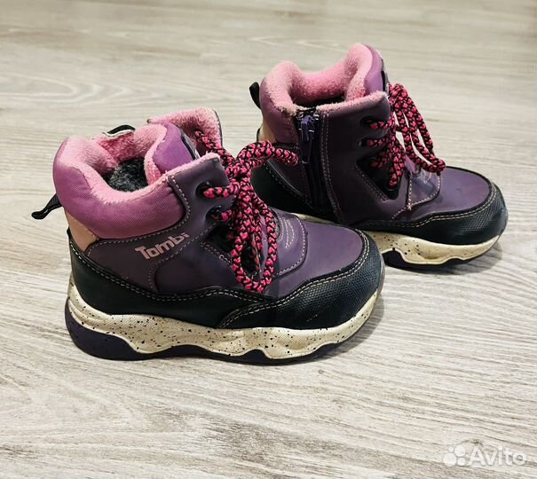 Ботинки для девочки 25 размер