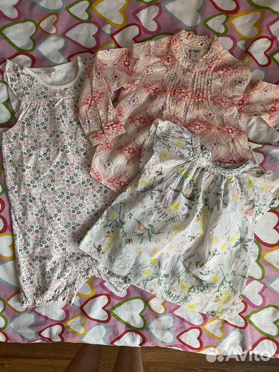 Сарафаны платья H&M для девочки 92 пакетом