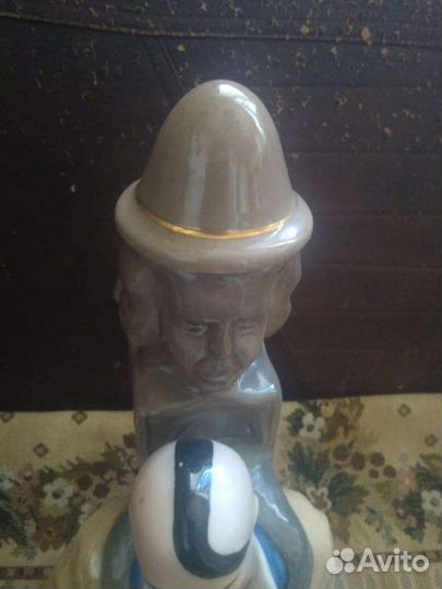 Штоф фарфоровый Мамай