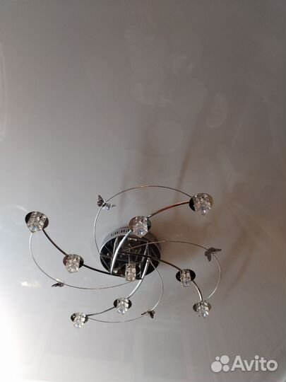 Люстра потолочная подвесная бу