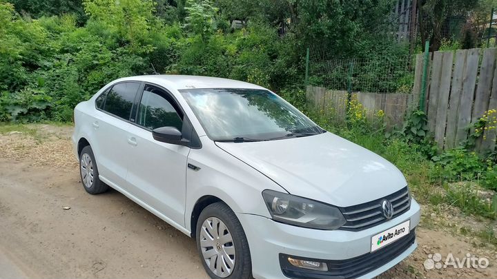 Volkswagen Polo 1.6 AT, 2017, 129 000 км