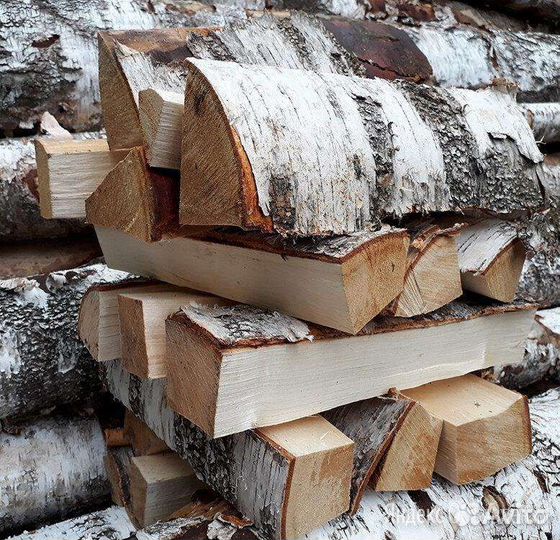 Дрова береза подсушенная