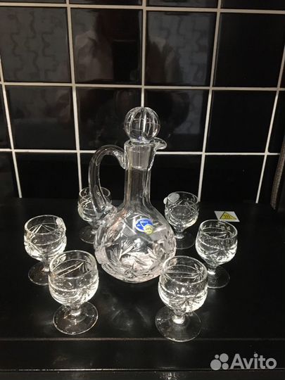 Штоф хрустальный