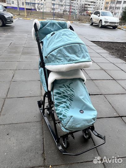 Коляска санки