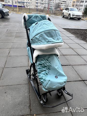 Коляска санки